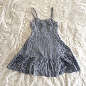 Blue and white striped Old Navy sundress. Like new. TTS. Size small petite